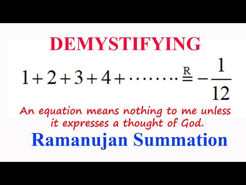 Demystifying: 1+2+3+4+...=-1/12 Proof