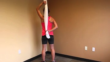 OrthoIndy Exercises | Standing Shoulder Internal Rotation