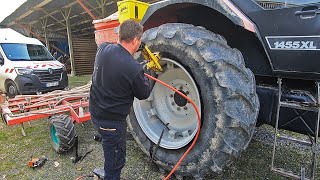 Réparation d’un pneu crevé sur place  2022