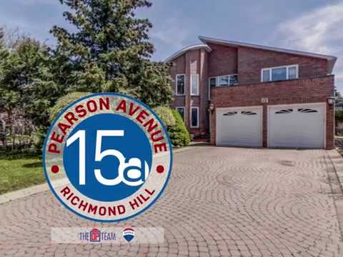 Just Listed 15a Pearson Avenue Richmond Hill