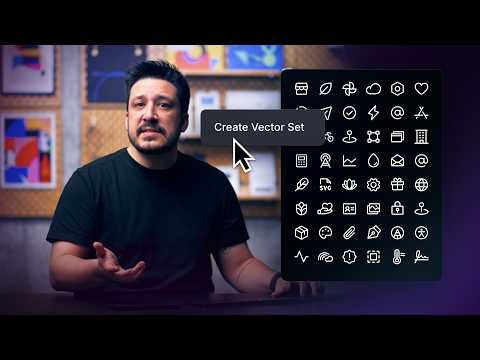 Creating and Organizing Vector Sets in Framer (Vectors Lesson 3)