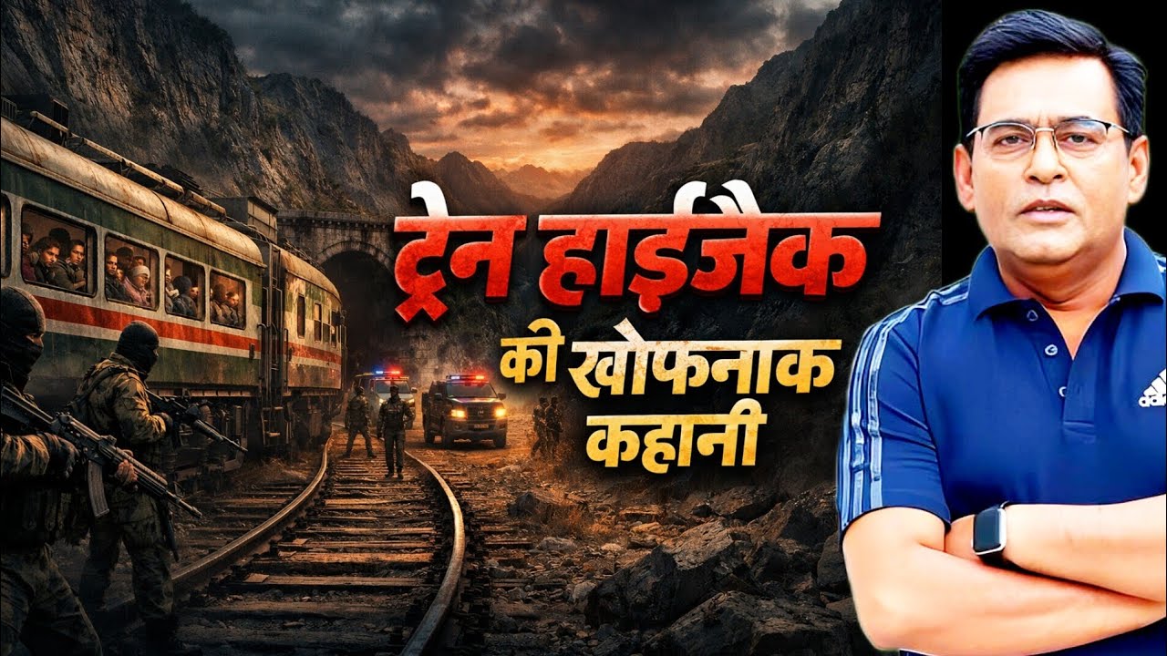 पहाड़ियों के बीच पूरी ट्रेन हाईजैक! 1600 KM का ख़ौफ़, 44 स्टेशन, 450 मुसाफ़िर | BLA | शम्स की ज़ुबानी