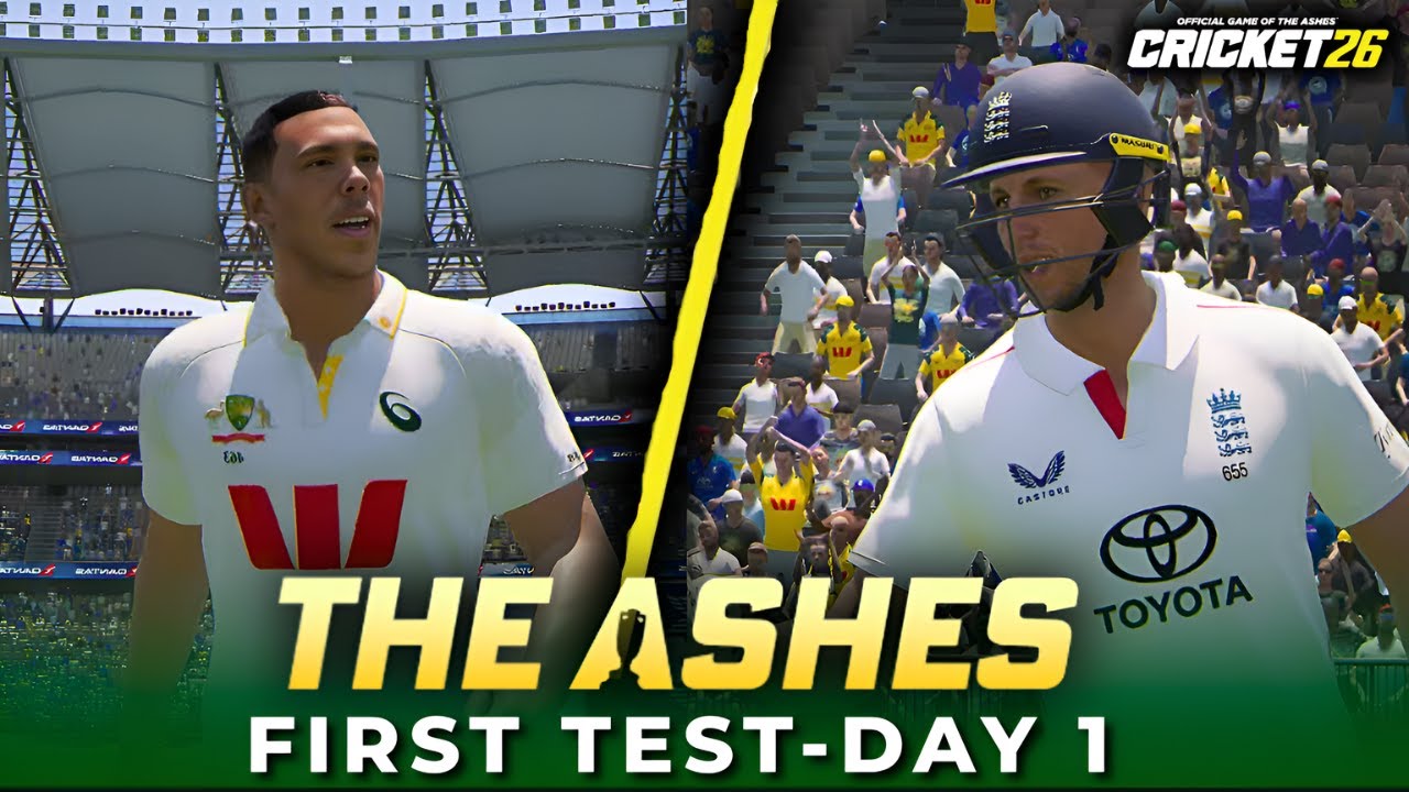 The Ashes Begins! 🔥 Day 1 Full Gameplay | AUS vs ENG | Cricket 26