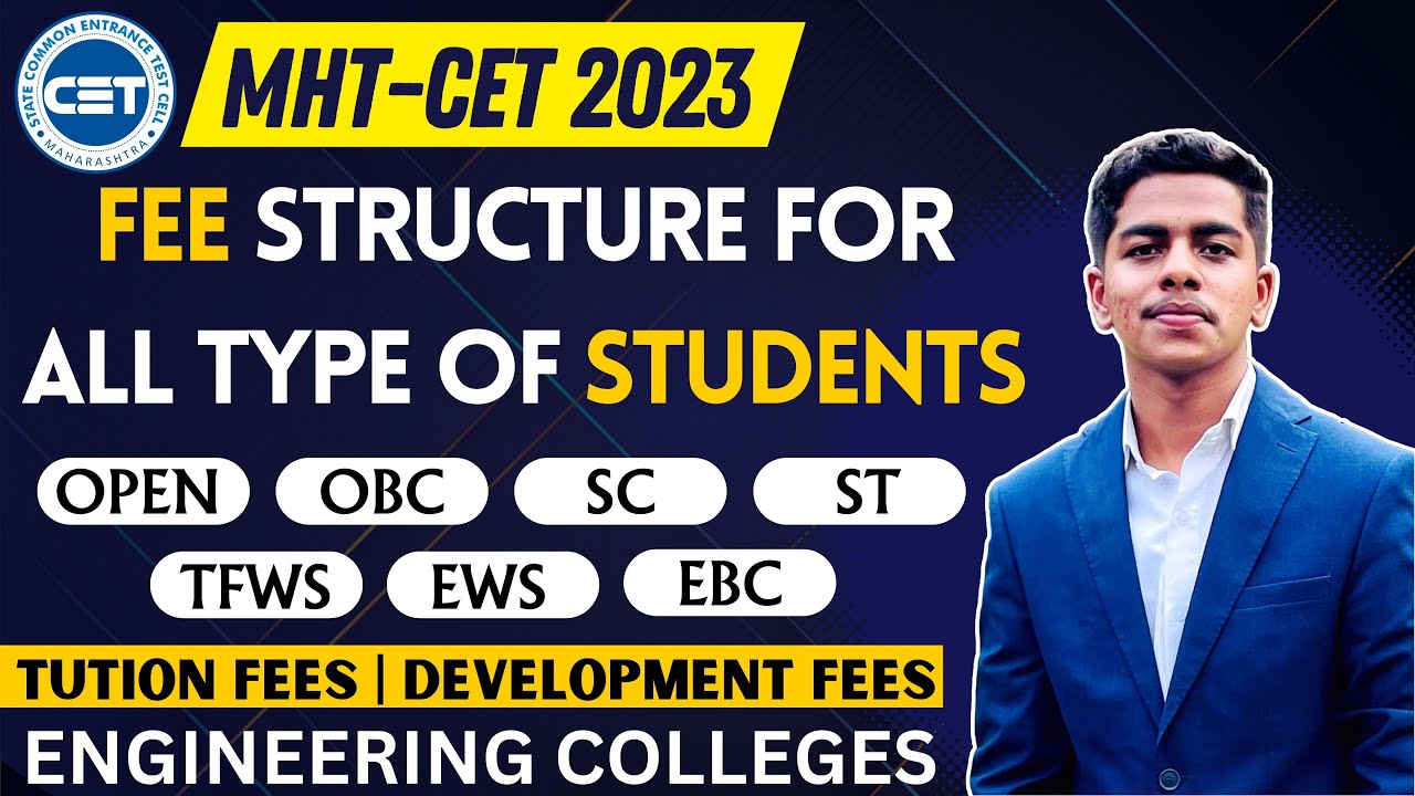 Fee Structure | All Engineering Colleges | Maharashtra | OPEN OBC SC NT TFWS EBC EWS | 
