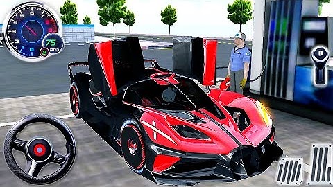 3D Driving Class #1 - Unlock New Car : Bugatti Bolide Driver and Car Wash - Android GamePlay