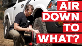 How Far Can You Air Down Your Tires On The Trail? | Harry Situations