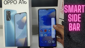 How to set Smart Side Bar in OPPO A16| How to Turn On Smart Sidebar on OPPO A16 mobile