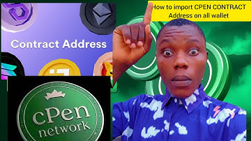 HOW TO IMPORT CPEN CONTRACT ADDRESS ON METAMASK BYBIT TRUSTWALLET BITMART FULL GUIDE #cryptocurrency