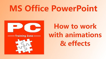 MS Office PowerPoint - Animations & Effects