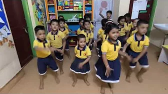 Ganesh chaturthi dance by LKG & UKG students 