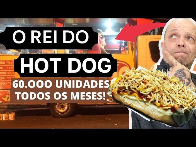 Rei do Hot-Dog Prensado