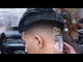 Skin fade with Love Design ❤️ Mens Haircut Transformation