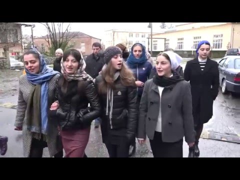 ხონში შობის დღესასწაული, ტრადიციულად, ალილოთი აღნიშნეს /MTAVARI/