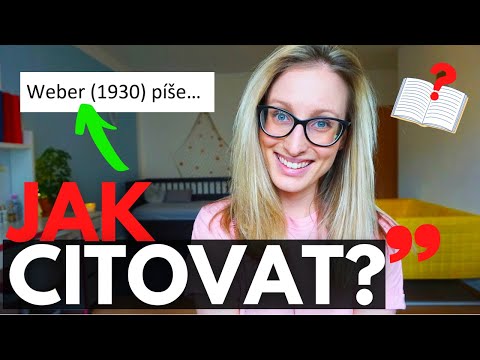 Video: Jak Odkazovat Na Zdroj