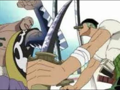 Combat de Zoro vs Mr 1 pendant l'arc