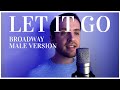 Let it go  frozen  disney on broadway caissie levy male cover version