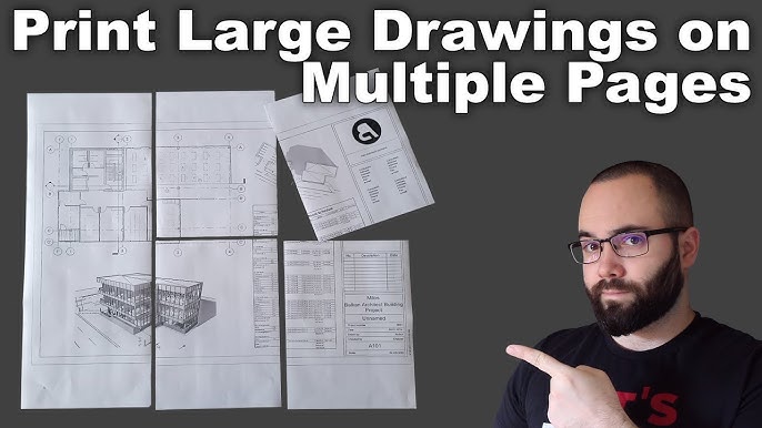 5 Ways To Print Large Drawings On Multiple Pages 2024