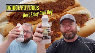 Yanns Spicy Dogs & Chocolate Milk