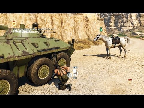 Wideo: Metal Gear Solid 5 - Backup Back Down: Pojazdy Opancerzone, Ciężarówka Transportowa, FAKEL-46