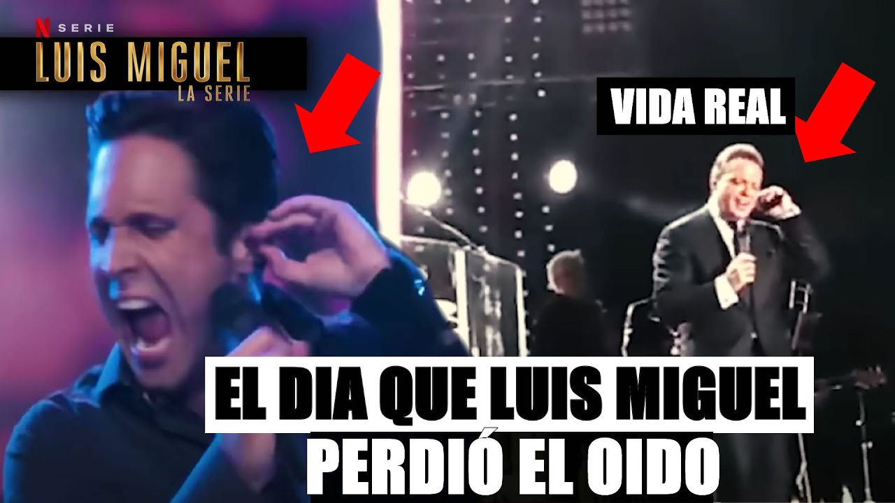 Luis Miguel:  El día que perdió el oído y se alejo de los escenarios por años