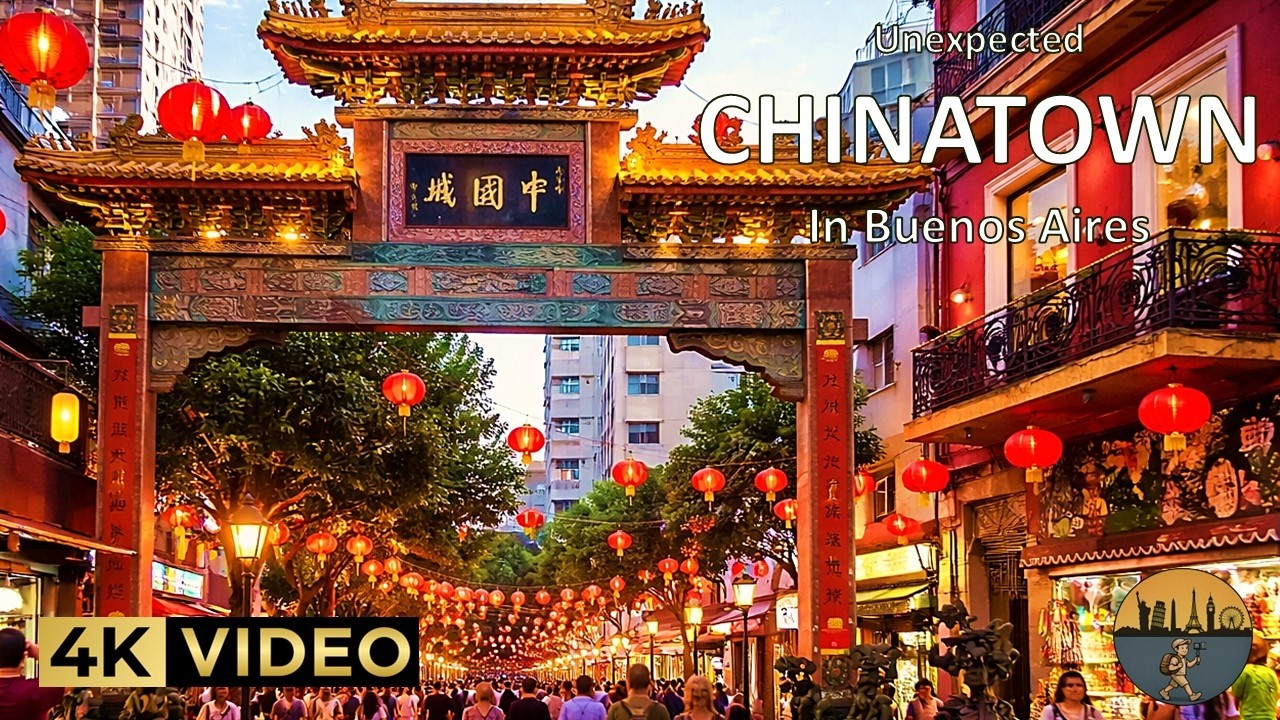 🇦🇷 An Unexpected Chinatown in Buenos Aires | Cinematic Walk in 4K