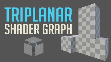 What is a Triplanar? Create A World Space UV Shader Graph for a Tileable Material - Unity Tutorial
