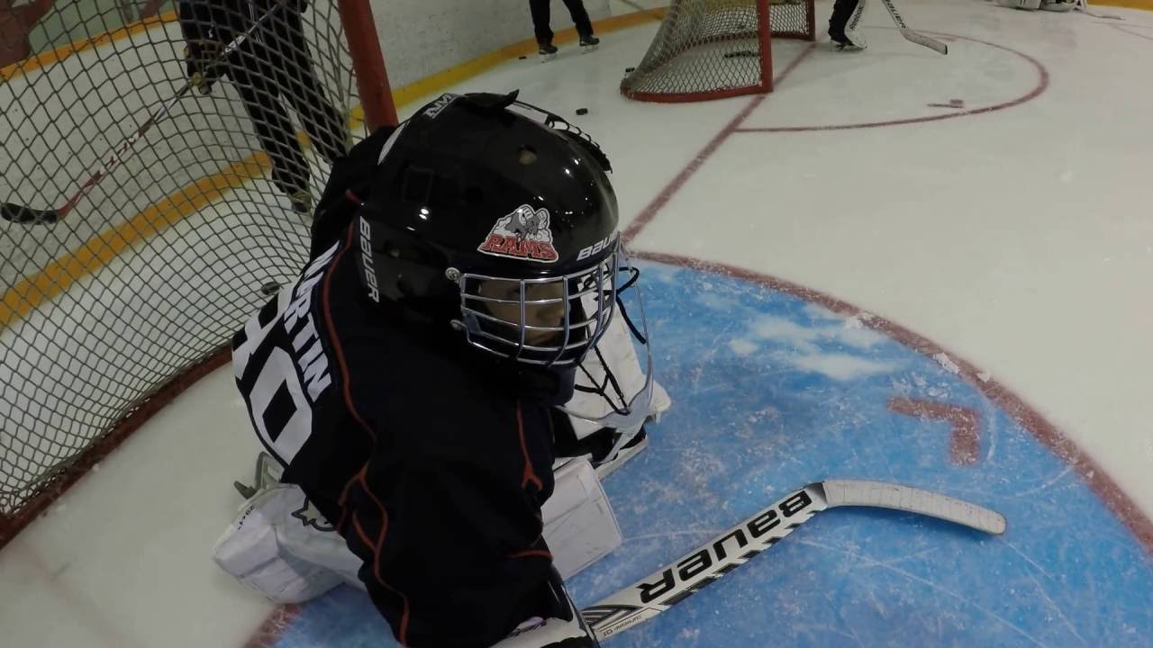 Goalie Training Glove Side RVH Stick and Glove Positioning YouTube