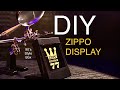 DIY Zippo Display Box 90s Style .
