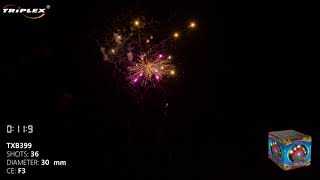 FAJERWERKI TXB399 BRYZA TRIPLEX FIREWORKS
