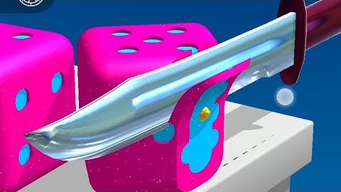 Cutting and Slicing ASMR Gameplay, Very relaxing and Satisfying all levels Gameplay walkthrough