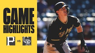 Kevin Newman, Jake Marisnick Drive in 2 Each in Win | Pirates vs. Rockies Highlights (7\/17\/22)