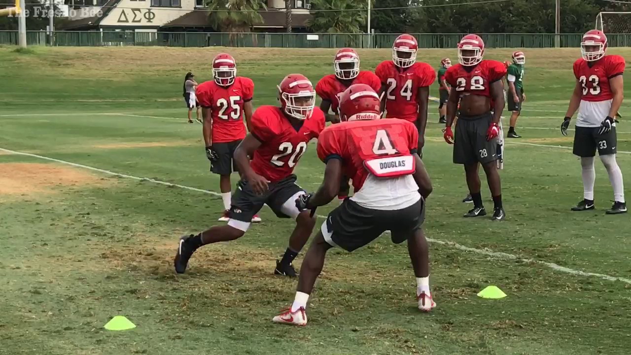 Fresno State fall camp YouTube