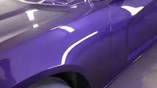 Dodge Charger plum purple paint job