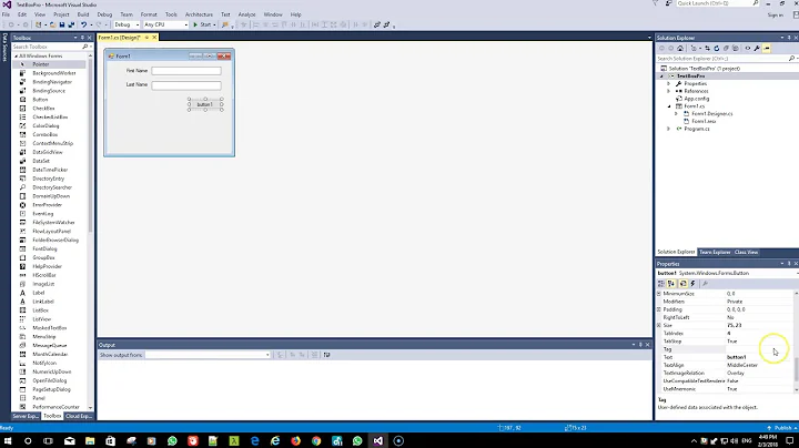 C# Tutorial - How to Display a Value from TextBox as Label Output