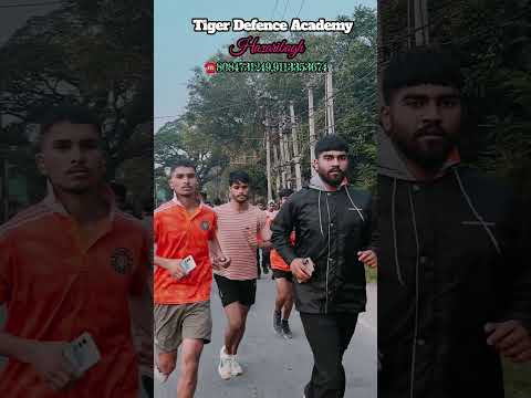 Tiger defence academy #army #1600mtrruning