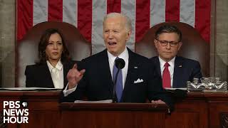 WATCH: ‘I will not bow down’ to Putin on Ukraine, Biden says | 2024 State of the Union