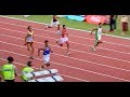 100m PRELIMINARY - DAY 2 TRACK EVENT 5: INTERCOLLEGIATE ATHLETICS  - KINGDOM OF TONGA