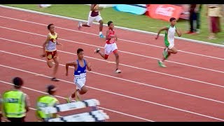 100m PRELIMINARY  DAY 2 TRACK EVENT 5: INTERCOLLEGIATE ATHLETICS   KINGDOM OF TONGA