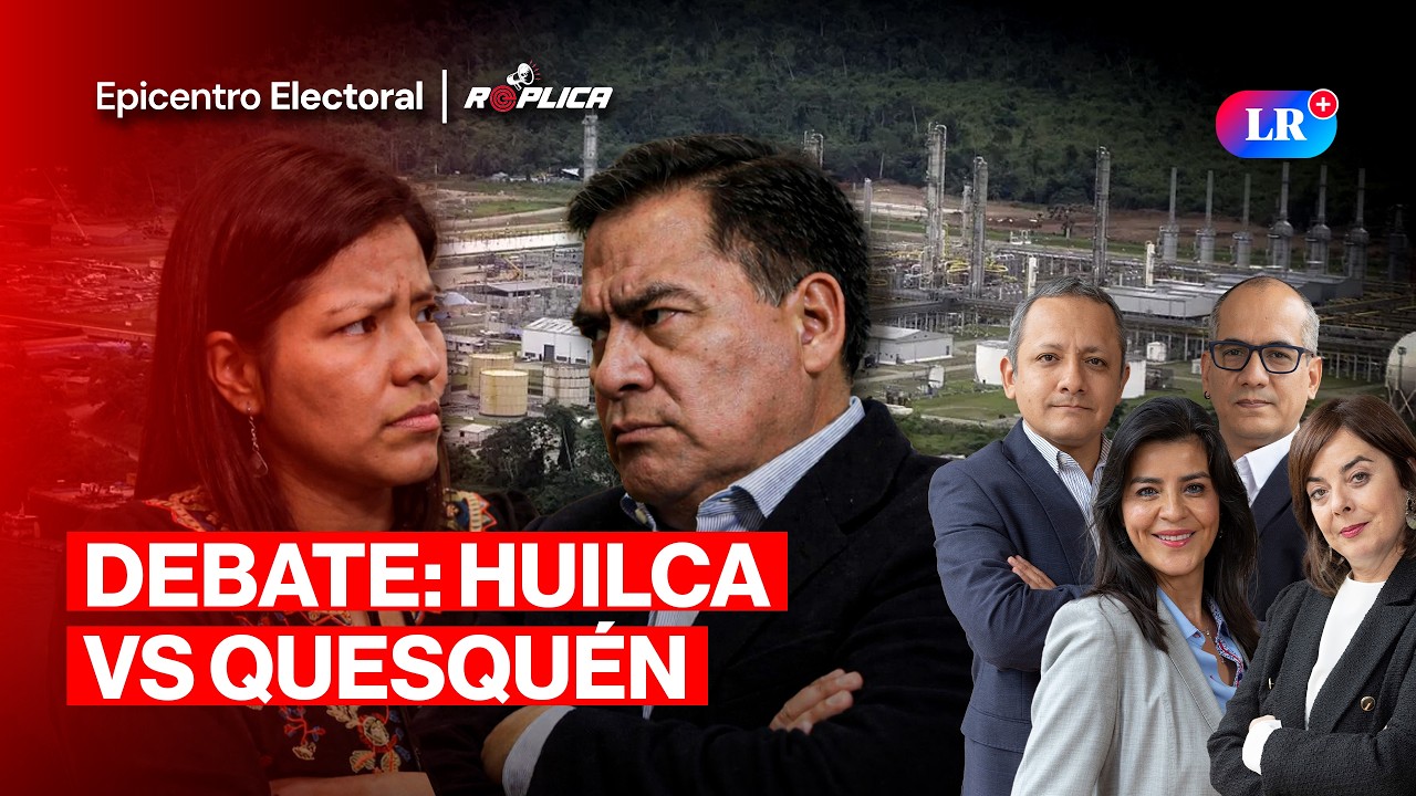 CRISIS DEL GAS EN PERÚ: INDIRA HUILCA VS VELÁSQUEZ QUESQUÉN | EPICENTRO ELECTORAL - RÉPLICA