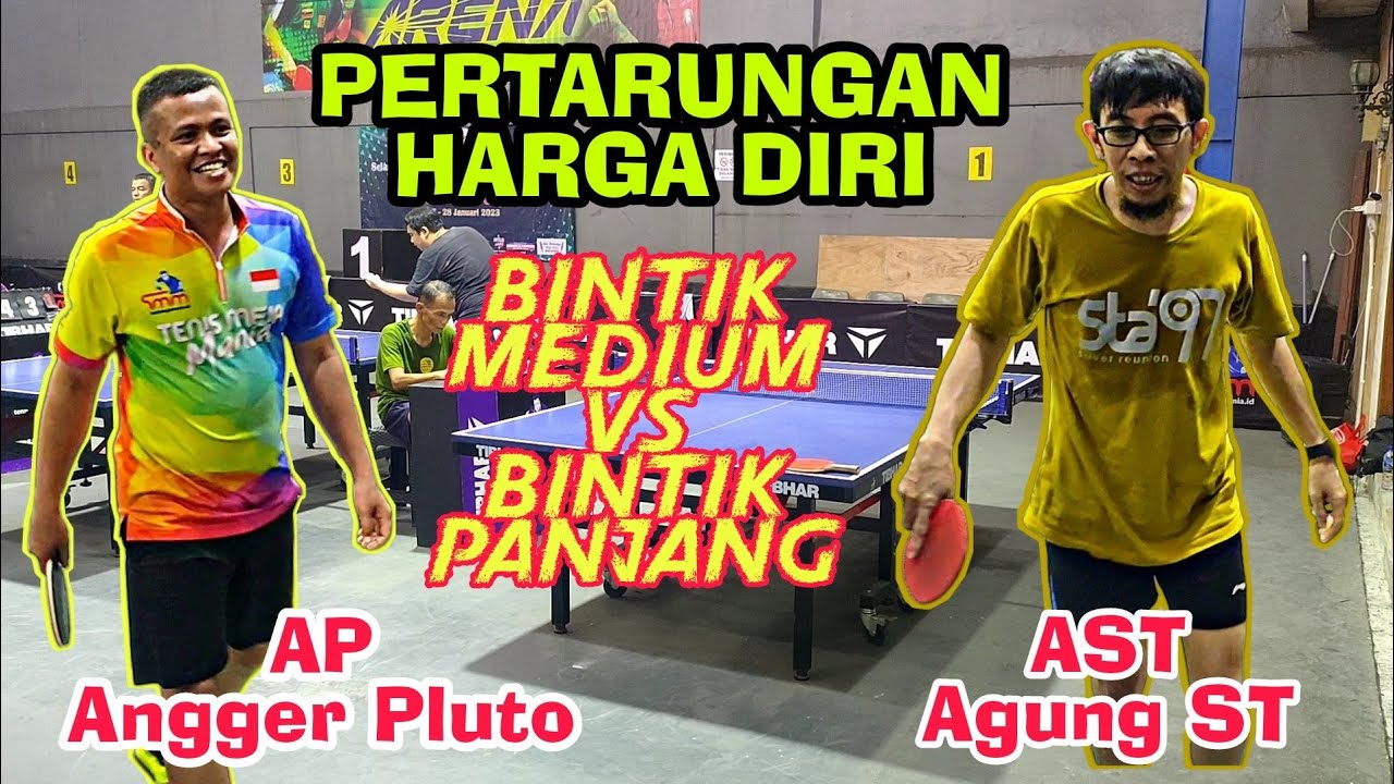 ADU BINTIK 🏓 AP ( ANGGER PLUTO ) VS AST ( AGUNG ST ) DI TIBHAR TMM ARENA