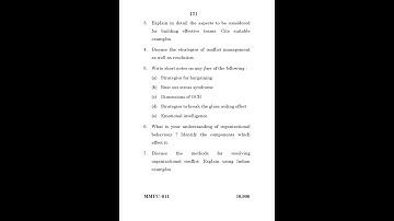 MMPC - 011   June 2023 Question Paper