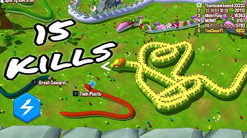 15 Kills || Snake Rivals: Classic Mode Gameplay Walkthrough #6 ( Android / IOS )