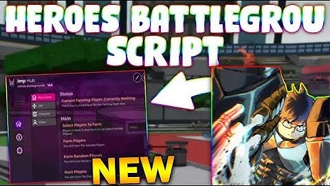 *NEW* Heroes Battlegrounds Script (PASTEBIN 2025) (AUTOFARM, TELEPORT ON PLAYER, SPEED)