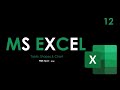 Microsoft Excel in Pashto | Table, Shapes &amp; Chart in MS Excel 12 | FMK Tech - پښتو
