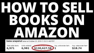 How To Sell Books On Amazon In 2024 | FREE BOOK TRAINING