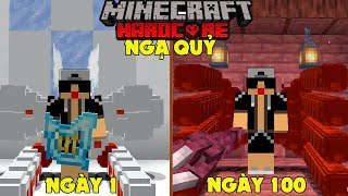 RAKYVN SINH TỒN 100 NGÀY TRONG MINECRAFT NGẠ QUỶ SIÊU KHÓ !