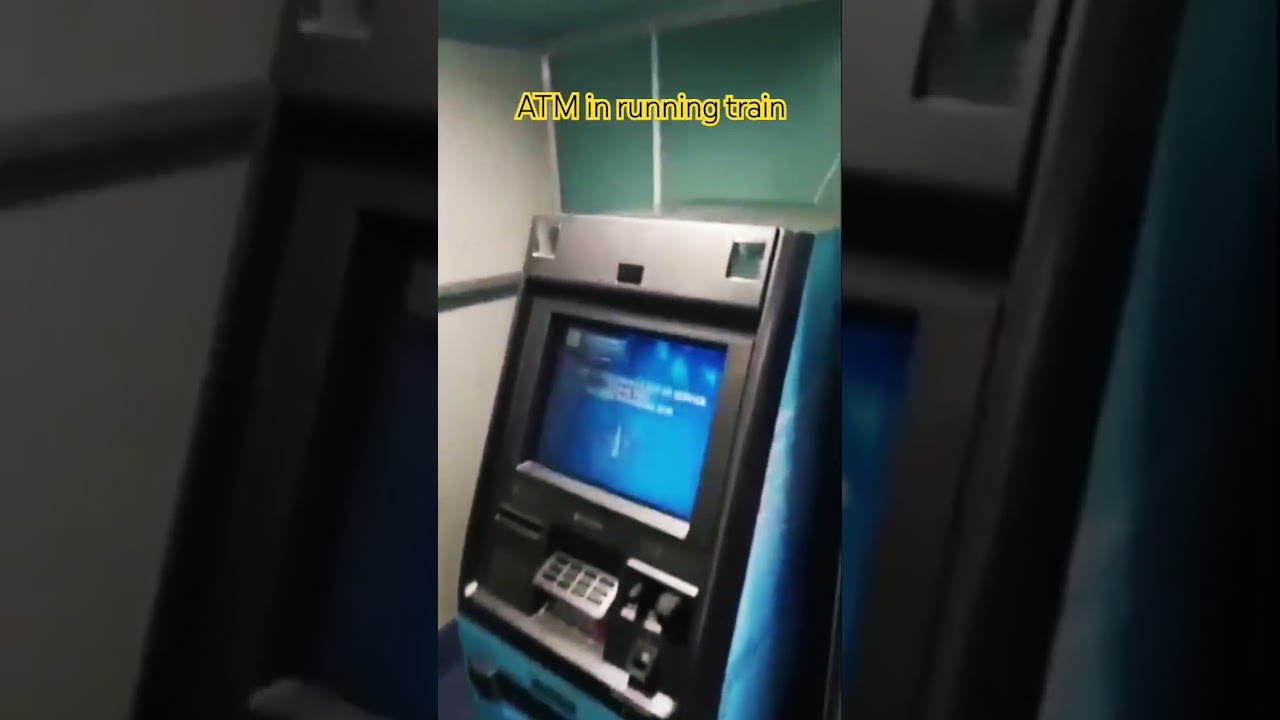 ATM in running train || On trayal based install ATM machi in train 