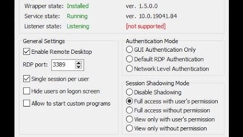 HOW TO FIX RDP WRAPPER UNSUPPORTED ERROR IN WINDOWS 10 PRO 21H1