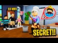 I Was My EX-WIFES NANNY in DISGUISE in Roblox BROOKHAVEN RP!!