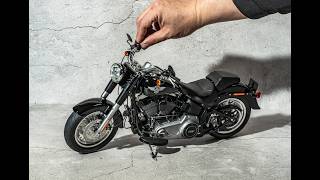FLSTFB harley davidson FAT BOY LO 1/6 scale model bike Full build